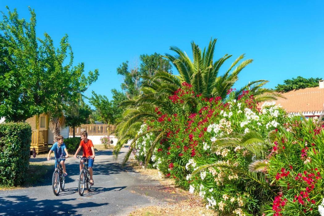 Mobil Home Climatise Camping Novella Port-la-Nouvelle Exterior foto